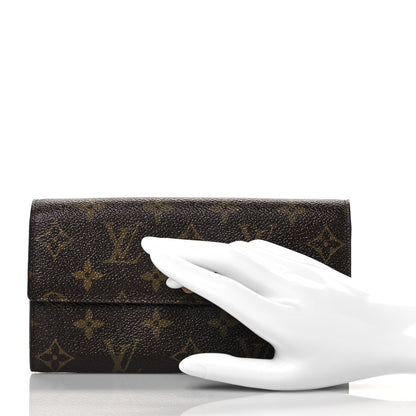 Louis Vuitton Monogram Sarah Wallet 2 of 8