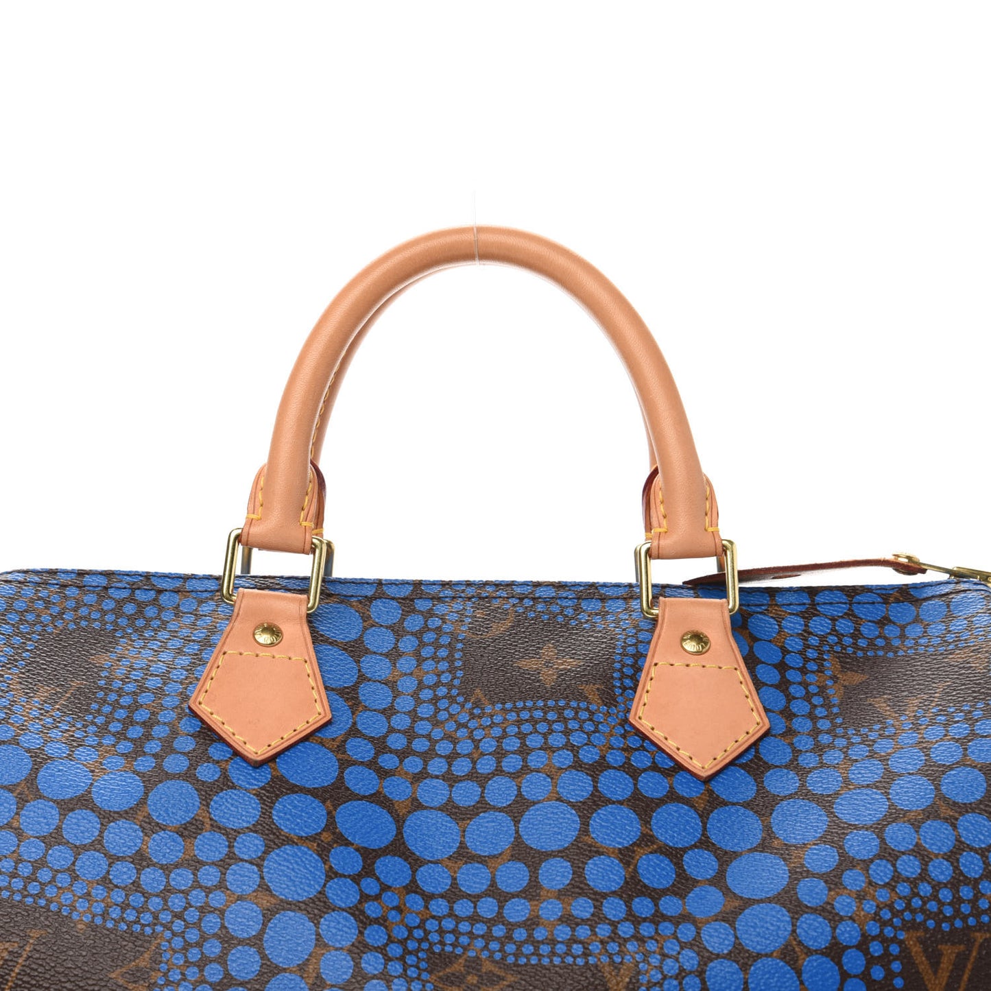 Monogram Kusama Town Speedy 30 Blue
