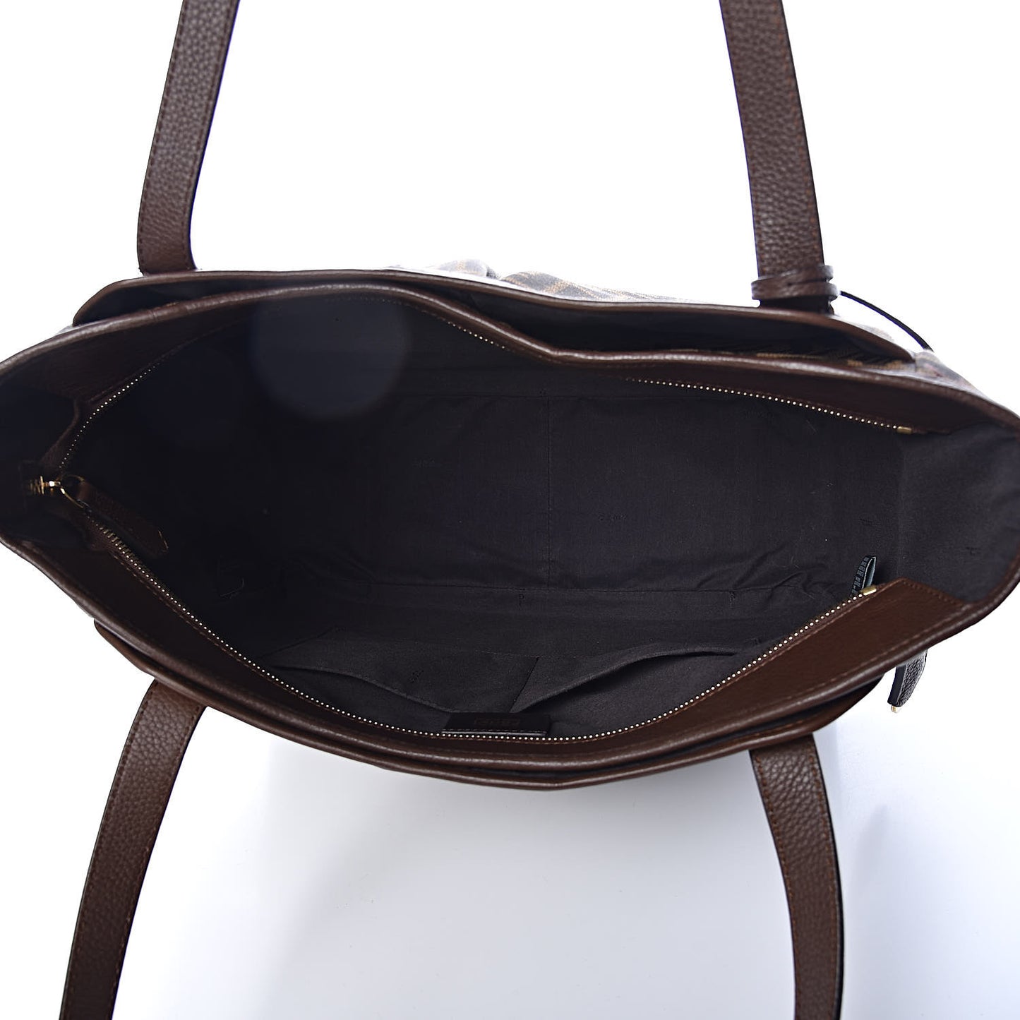 Zucca Vitello Artic Grande Shopping Tote Tobacco Castagna