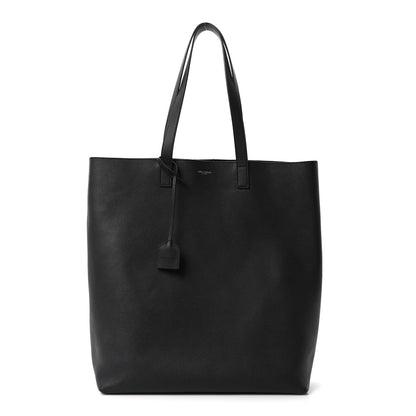Saint Laurent Calfskin Bold Shopping Tote Black 1 of 9