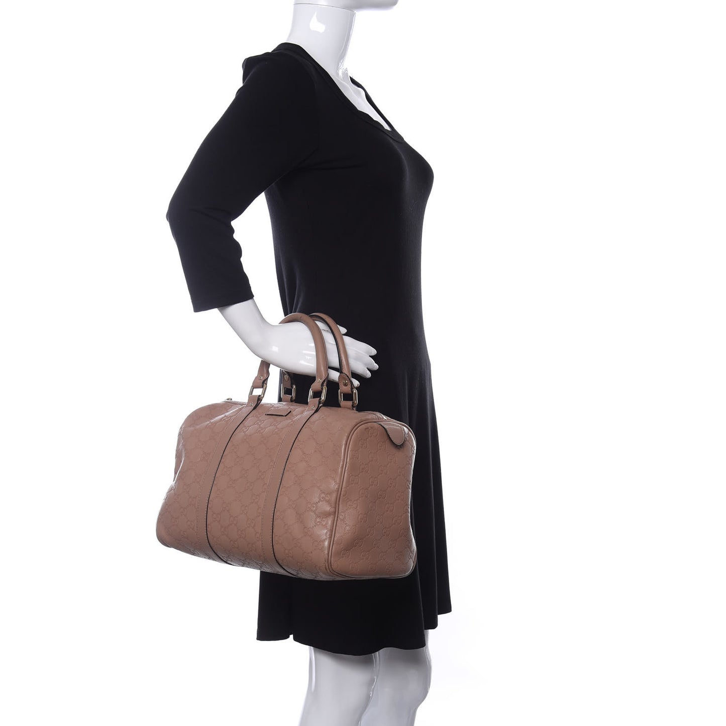Guccissima Medium Joy Boston Winter Rose