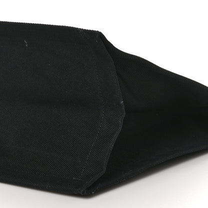 Saint Laurent Linen Calfskin Rive Gauche Tote Black 10 of 10