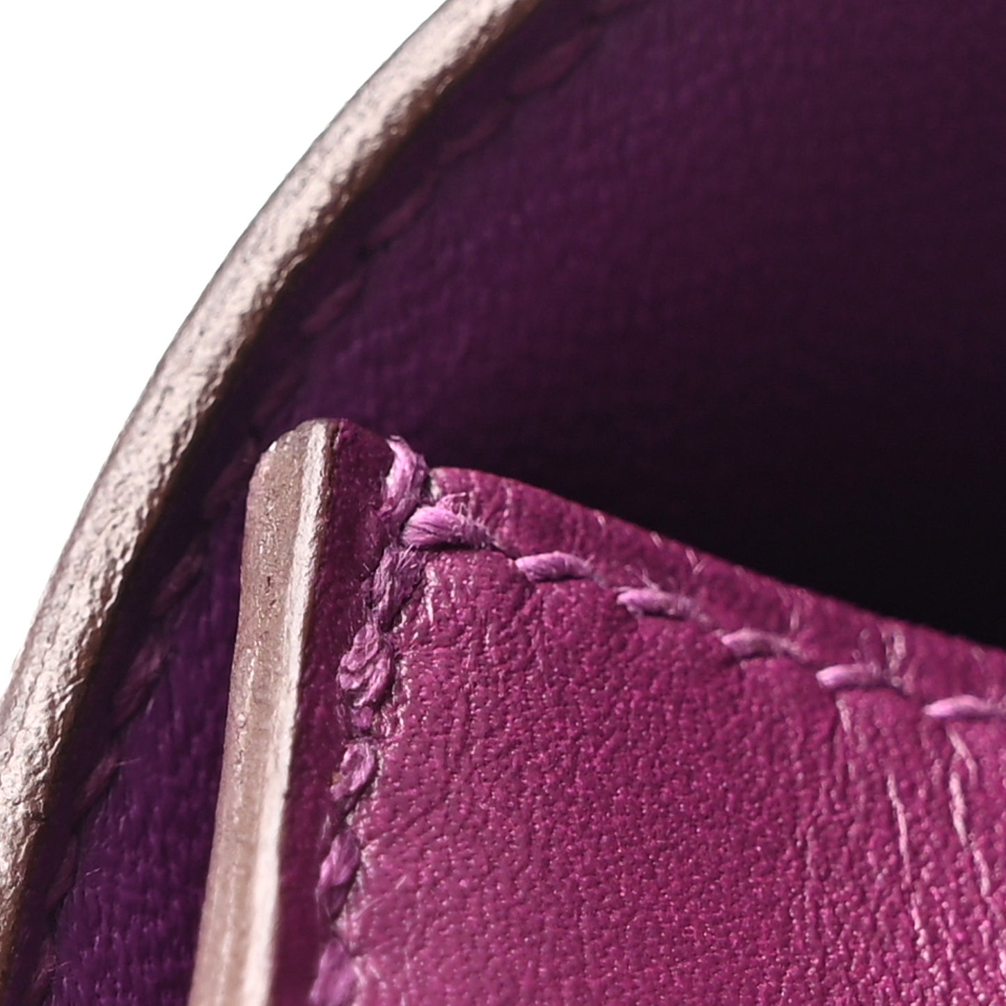 Tadelakt Egee Clutch Anemone