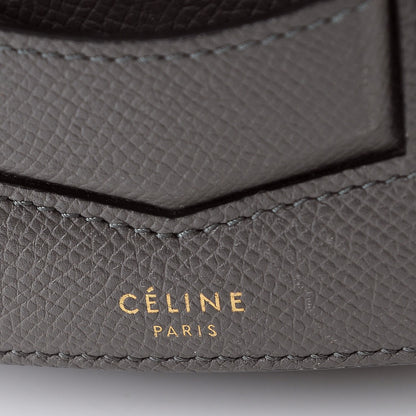 Celine Baby Grained Calfskin Small Trotteur Grey 8 of 11