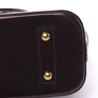 Louis Vuitton Vernis Alma BB Amarante 9 of 13