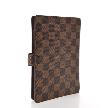 Louis Vuitton Damier Ebene Medium Ring Agenda Cover 3 of 7