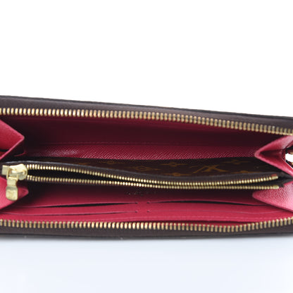 Louis Vuitton Monogram Clemence Wallet Fuchsia 5 of 11