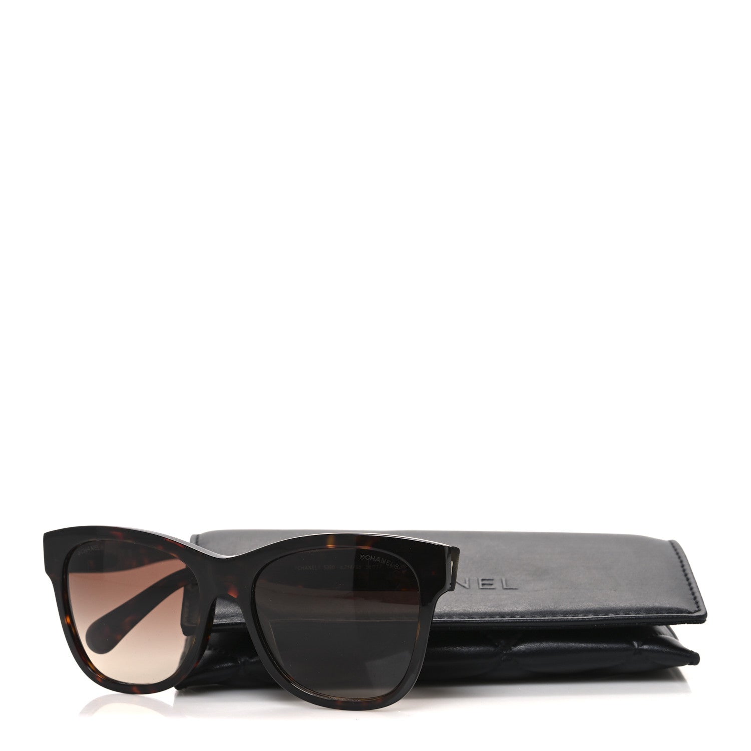 Chanel Acetate Runway Square Sunglasses 5380 Dark Tortoise 8 of 8