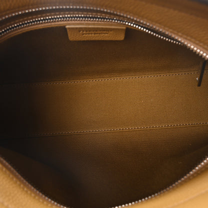 Salvatore Ferragamo Calfskin Hug Messenger Bag Testa Di Moro 5 of 10