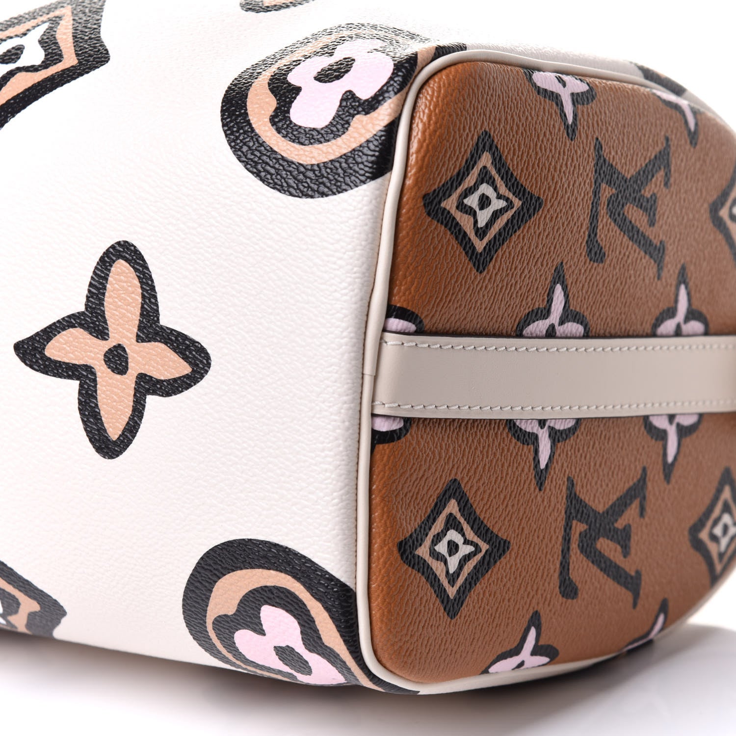 Louis Vuitton Monogram Giant Wild At Heart Speedy Bandouliere 25 Creme 10 of 10