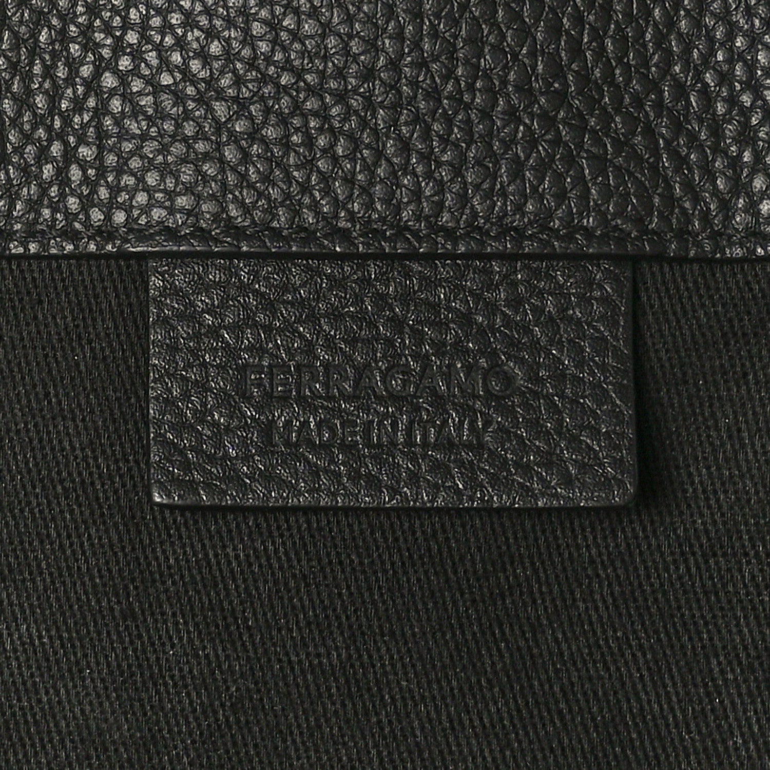 Salvatore Ferragamo Calfskin Gancini Twins 24 Messenger Bag Black 6 of 11