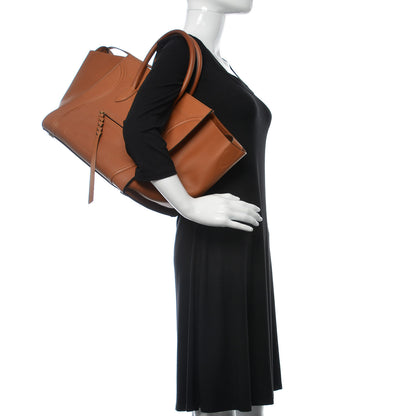 Celine Natural Calfskin Medium Phantom Luggage Tan 2 of 8