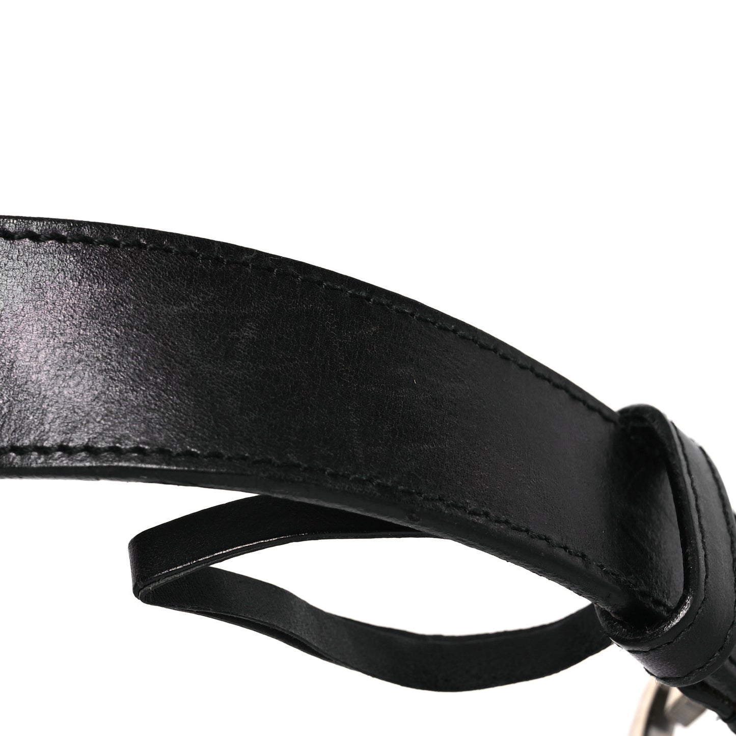 Calfskin Interlocking G Belt 85 34 Black