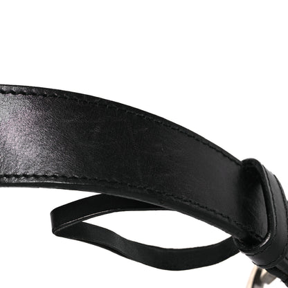 Gucci Calfskin Interlocking G Belt 85 34 Black 7 of 8