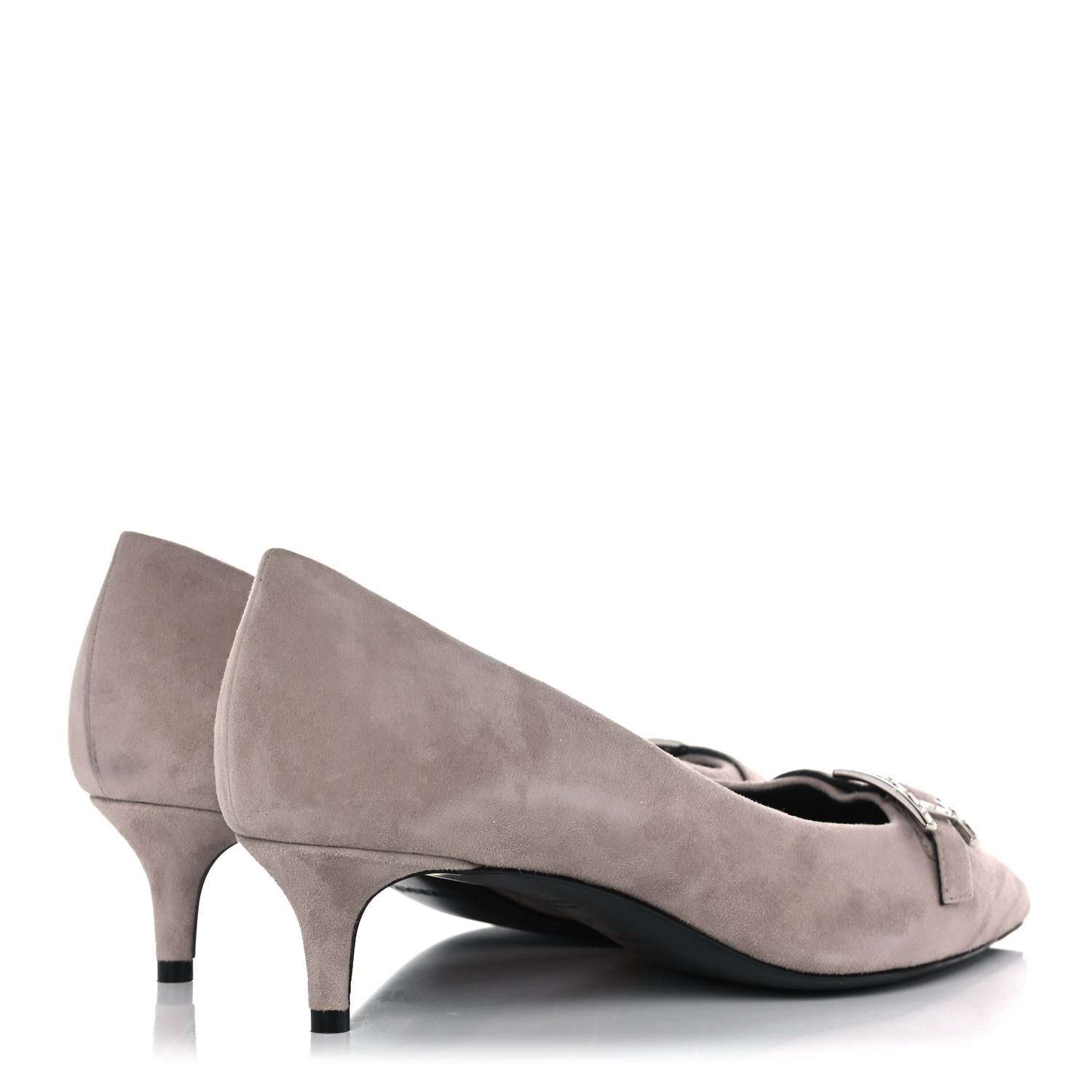 Hermes Chevre Velours Blush 40 Pumps 38 Beige Rose 4 of 13