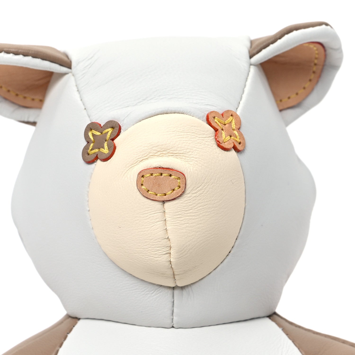 Louis Vuitton Calfskin Monogram Doudou Louis Bear Beige 7 of 7