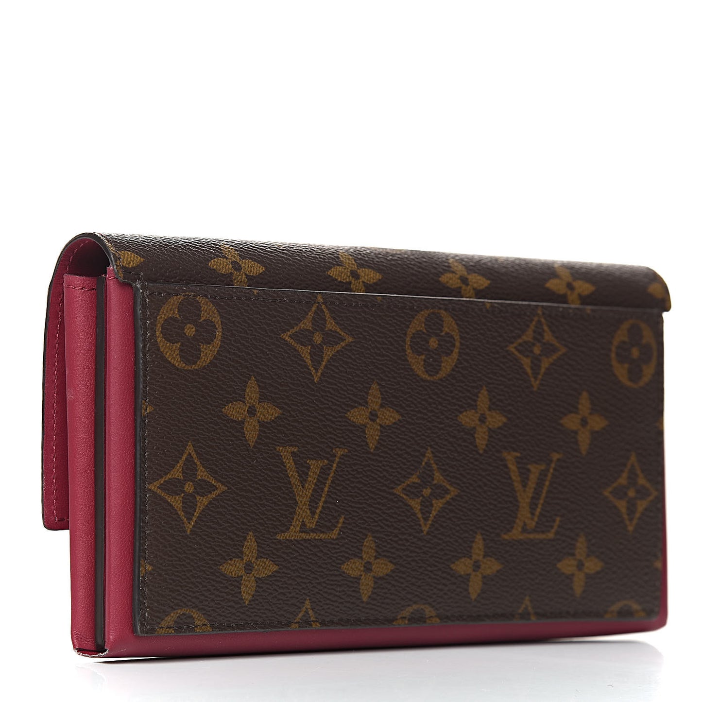 Monogram Flore Wallet Fuchsia