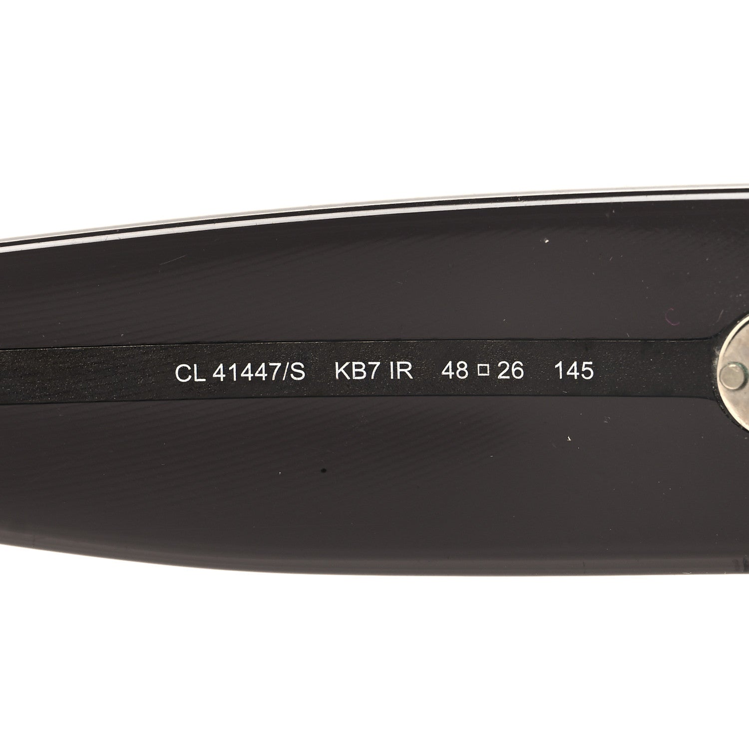 Celine Acetate Petra Sunglasses CL41447/S Transparent Black 6 of 6