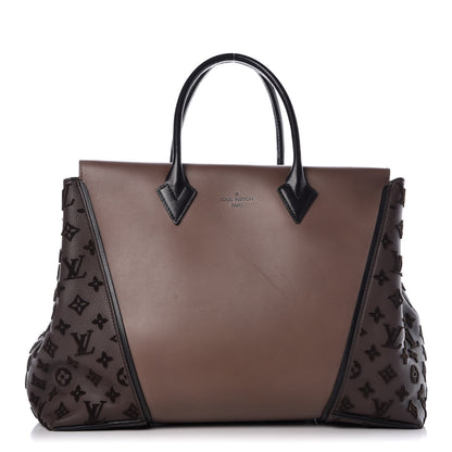 Louis Vuitton Cuir Orfevre Veau Cachemire Tote W GM Gris 1 of 12