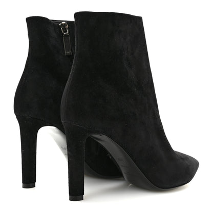 Saint Laurent Suede Kate 85 Zip Bootie 39.5 Black 5 of 9