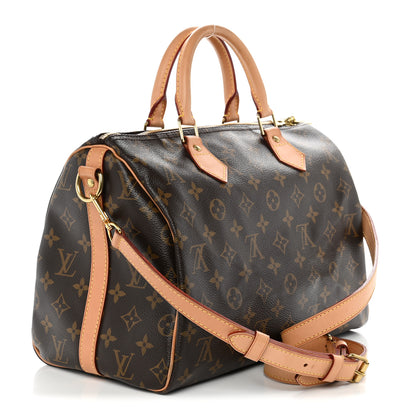Louis Vuitton Monogram Speedy Bandouliere 30 3 of 10