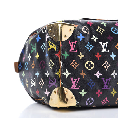 Louis Vuitton Monogram Multicolor Speedy 30 Black 6 of 9