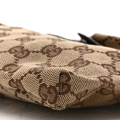 Gucci Monogram Web Belt Bag Dark Brown 10 of 10