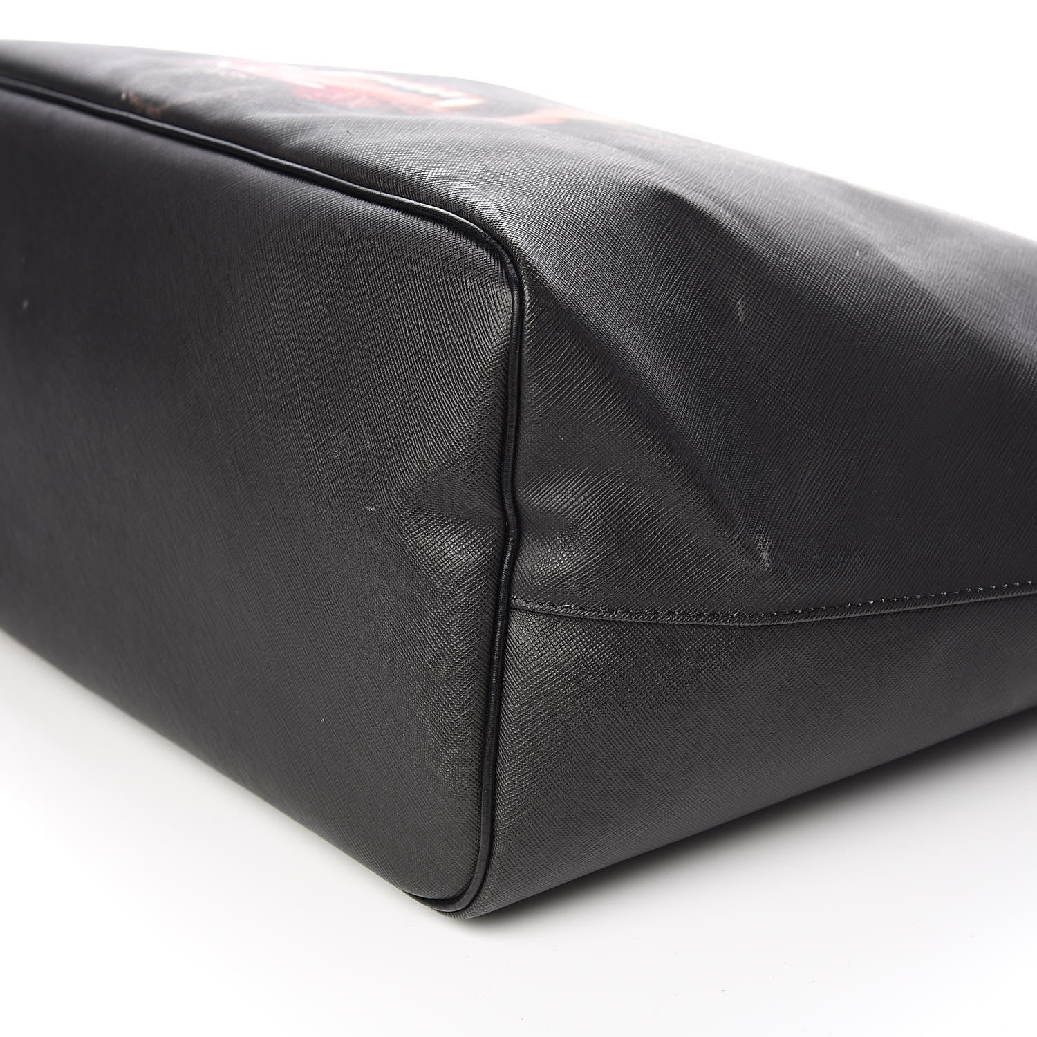 Givenchy Textured Coated Canvas Rottweiler Pint Large Antigona Tote Black 9 of 13