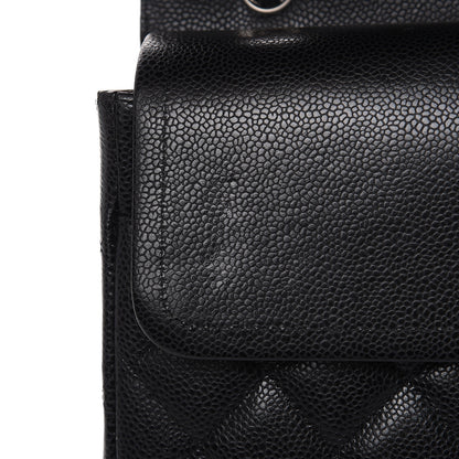 Chanel Caviar Quilted Maxi Double Flap Black 10 of 12