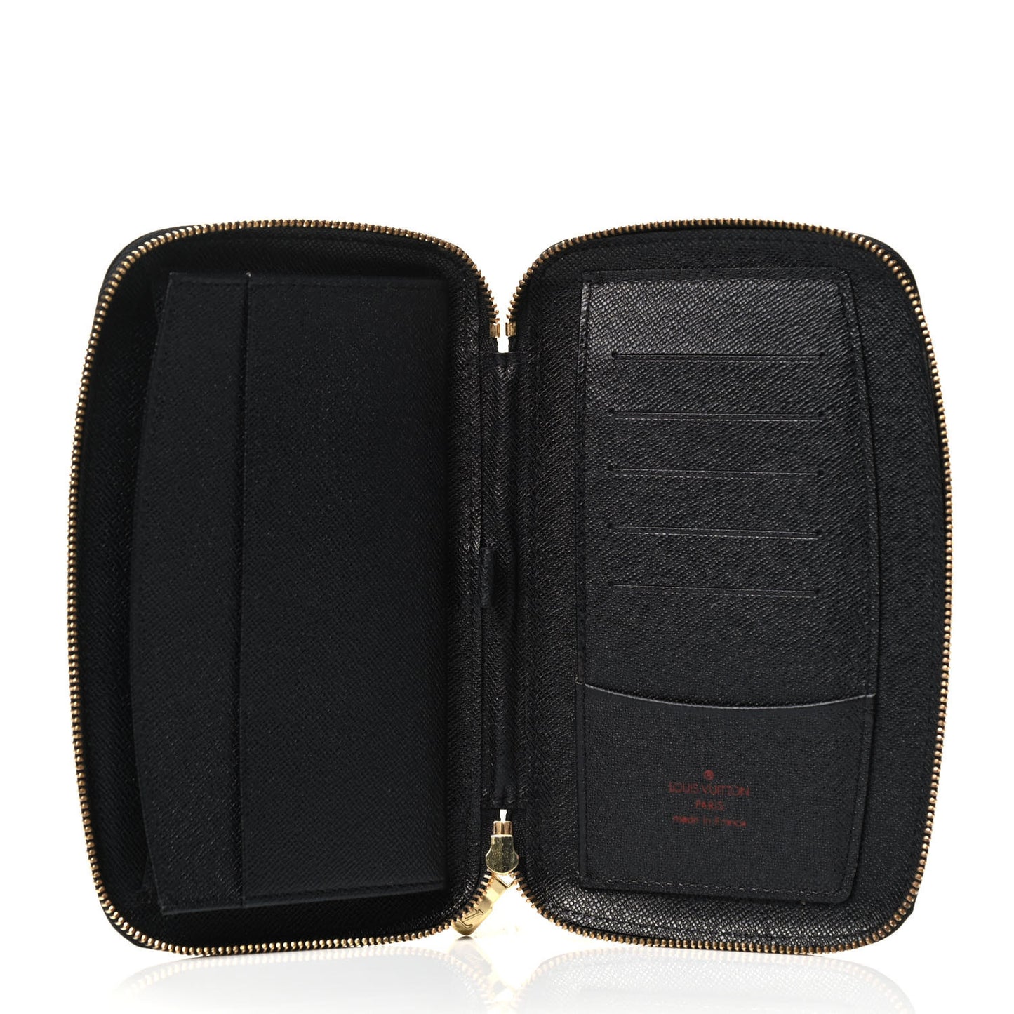 Epi Zippy Organizer Wallet Black
