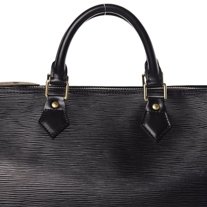 Louis Vuitton Epi Speedy 35 Black 14 of 15