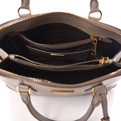 Prada Saffiano Lux Bi-Color Promenade Tote Argilla Pomice 7 of 19