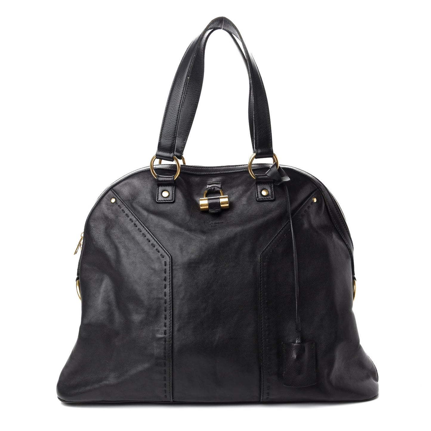 Calfskin Oversized Muse Black