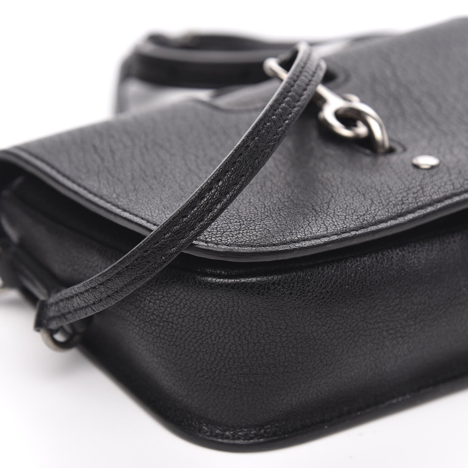 Saint Laurent Lambskin Toy Charlotte Messenger Bag Black 9 of 10
