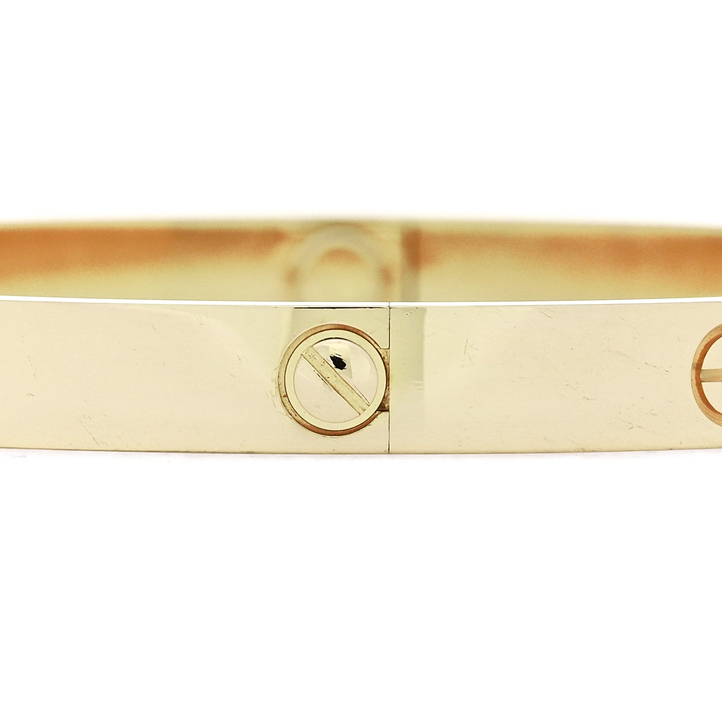 18K Yellow Gold LOVE Bracelet 20