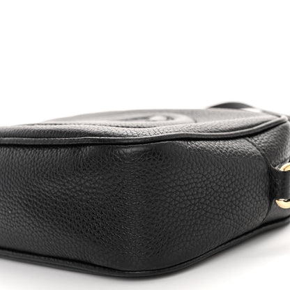Gucci Pebbled Calfskin Small Soho Disco Bag Black 10 of 11