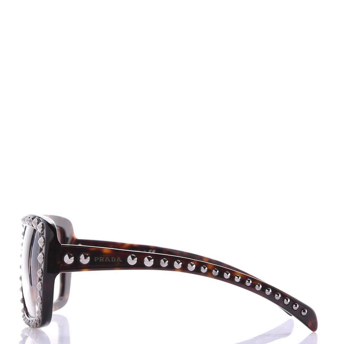 Square Studded Ornate Sunglasses SPR 30Q Tortoise