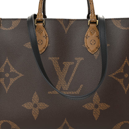 Louis Vuitton Reverse Monogram Giant Onthego MM 7 of 9