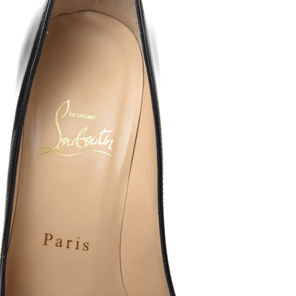 Christian Louboutin Patent Tibur 100 Pumps 36 Black 6 of 8