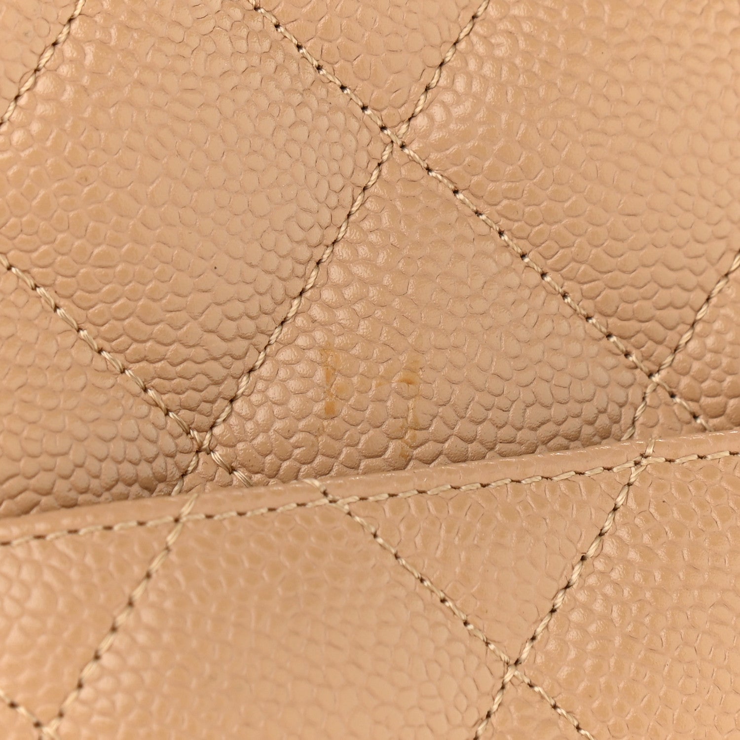 Chanel Caviar Quilted Medallion Tote Beige 12 of 12