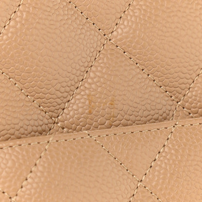 Chanel Caviar Quilted Medallion Tote Beige 12 of 12