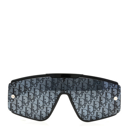 Christian Dior Acetate Diorxtrem MU Oblique Mask Sunglasses Black 2 of 9