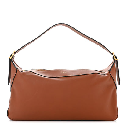 Celine Supple Calfskin Medium Romy Shoulder Bag Tan 1 of 13