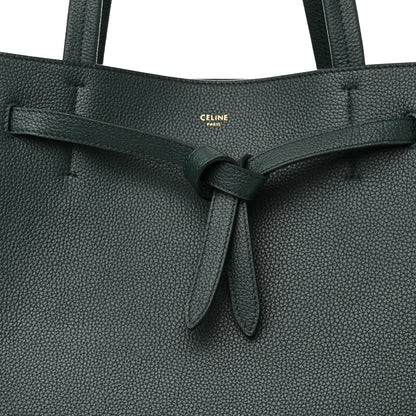 Celine Soft Grained Calfskin Small Belt Cabas Phantom Amazone 8 of 10