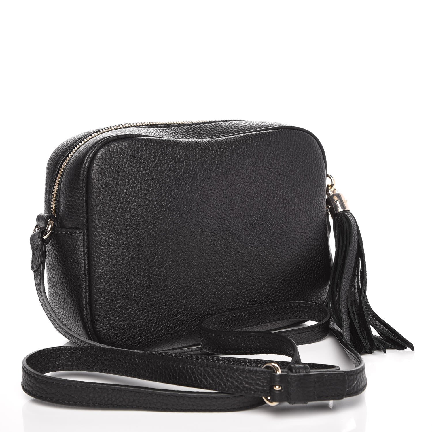 Gucci Pebbled Calfskin Small Soho Disco Bag Black 3 of 8