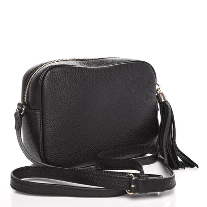 Gucci Pebbled Calfskin Small Soho Disco Bag Black 3 of 8