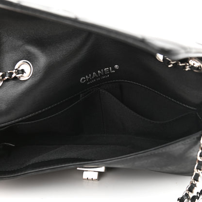 Chanel Patent Quilted Mademoiselle East West Flap Black 4 of 15