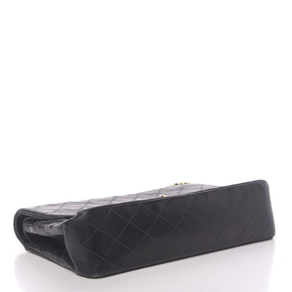 Chanel Lambskin Quilted Medium Double Flap Navy 4 of 28