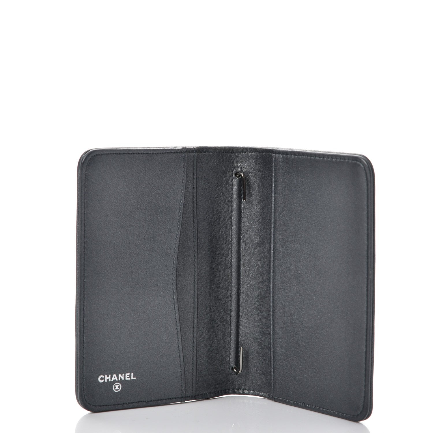 Chanel Stingray Agenda Cover Dark Silver 5 of 10