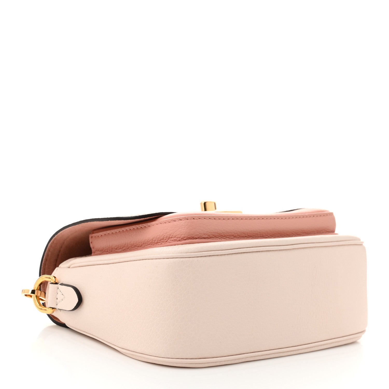 Louis Vuitton Grained Calfskin Lockme Tender Quartz 4 of 9
